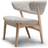 Sibast Furniture Sibast No 7 Fuldpolstret Hvidolieret Loungestol
