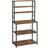 Vasagle Industriell design vintage brun-svart Bokhylla