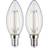 Paulmann 28855 LED-lamp EEK F A G E14 2.7 W Varmvit Ø x H 35 mm x 97 mm 2 st