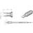 JBC C470017 Loddespids Mejselform, lig..