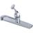 Kingston Brass FB0571 Columbia Single Handle 8-Inch Centerset Polished Chrome