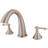 Kingston Brass KS536.TL Royale Deck Mounted Roman Tub Brushed Nickel