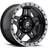 Fuel Anza Matte Black Gun Metal Ring 8X15