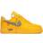 Nike x Off-White Air Force 1 Low M - University Gold/Black/Metallic Silver