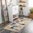 Surya Marietta Geometric Rug 80cm x 220cm Yellow Grey, Beige, Black, Yellow cm