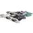 EXSYS PCIe Kort 4S Seriel RS-232