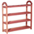 Household Essentials CedarFresh 4-Tier Cedar 26.75 in h x 26.75 in w x 8.5 in Shoe Rack