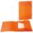 Herma Portfolio Folders A4 Translucent Orange Pack of 3