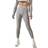 PrettyLittleThing Basic Structured Contour Rib Leggings - Grey Marl