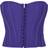 PrettyLittleThing Bandage Hook & Eye Structured Corset - Purple