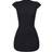 PrettyLittleThing High Neck Ribbed Bodycon Dress - Black