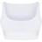 PrettyLittleThing Shape Slinky Square Neck Crop Top - White