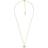 Michael Kors Precious Pavé Heart Necklace - Gold/Transparent