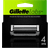 Gillette Labs Rakblad 4 st.