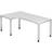 Hammerbacher Eurokraft Pro Angled Table 2000 mm Writing Desk