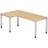 Hammerbacher EUROKRAFTpro Renatus Angled Table 2000 mm Writing Desk