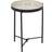 BigBuy Home Elegant Black Taupe Iron Side 30 x 30 x 40.5 cm Small Table