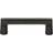 Emtek 4 in Bronze Rail Cabinet Pull Flat Black