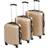 tectake Trolley Set 3-tlg.