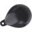 Talamex Majoni kugle fender sort, Ø35cm