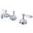Kingston Brass KS1161PL 8 in Widespread Bathroom Faucet Polished Chr Grey, Brass, Nickel