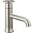 Delta Trinsic Single Hole Bathroom Faucet Grey, Stainless Steel, Nickel