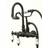 Kingston Brass CC11T5 Vintage 3-3/8-Inch Wall Tub Faucet Brown