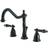 Kingston Brass KS1995PKL 8 in Widespread Bathroom Faucet Brown, Brass