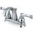 Kingston Brass KB5611FL 4 in Centerset Bathroom Faucet Polished Chro Grey