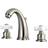 Kingston Brass English Country Collection GKB988PX Widespread Brushed Nickel