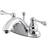 Kingston Brass KB7641BL 4 in Centerset Bathroom Faucet Polished Chro Grey