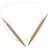 ChiaoGoo Size 10/6mm Bamboo Circular Knitting Needles 40"