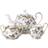 Royal Albert 100 1940 English Chintz Sugar Teapot