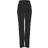 PrettyLittleThing Frayed Hem Wide Leg Jeans - Washed Black