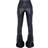 PrettyLittleThing Seam Detail Split Hem Skinny Trousers - Black