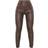 PrettyLittleThing Hourglass Coated Skinny Jeans - Chocolate