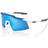 100% Speedcraft SL Cykelbriller - Matte White/Metallic Blue