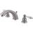 Kingston Brass KB977AL Victorian Widespread Bathroom Faucet Brushed N Grey, Nickel