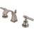 Kingston Brass KS4948ML Claremont Widespread Bathroom Faucet Brushed Grey, Brass, Nickel
