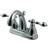 Kingston Brass Fauceture FSY5611ACL American Classic 4 in Centerset Bathroom Faucet Polished Chrome