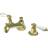 Kingston Brass KS446.PL Metropolitan 1.2 Messing, Nikkel