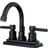 Kingston Brass KS8665DL Concord 4 in Centerset Bathroom Faucet Brown, Brass