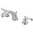 Kingston Brass KB961FL Widespread Bathroom Faucet Polished Chrome Polished Chrome