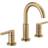 Delta Nicoli Widespread Bathroom Faucet 3 Hole Gold Bronze