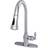 Kingston Brass Gourmetier GSY7771ACL American Classic Single-Handle Pull-Down Sprayer Polished Chrome