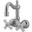 Kingston Brass CC1080T1 Clawfoot Tub Filler Faucet Polished Chrome Gris