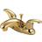 Kingston Brass KB6622LL 4 in Centerset Bathroom Faucet Polished