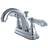 Kingston Brass KS7611WLL 4 in Centerset Bathroom Faucet Polished Grey