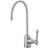 Kingston Brass Templeton Gourmetier Single Handle Kitchen Faucet Nikkel, Grå