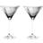 Frederik Bagger Crispy Dark Cocktailglas 22cl 2stk
